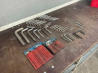 Diverse inbussleutels - afbeelding 2 van  7