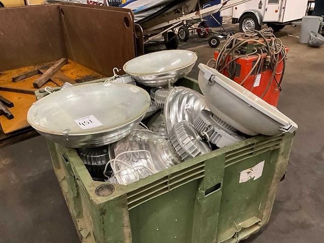 Diverse industriële verlichtingsarmaturen - afbeelding 2 van  5