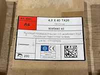 Diverse inox schroeven verzinkt - afbeelding 4 van  7