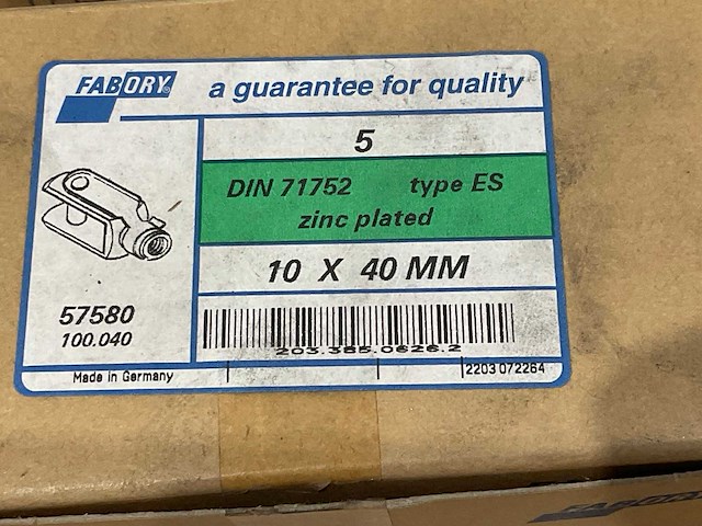 Diverse inox schroeven verzinkt - afbeelding 6 van  7
