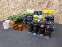 Diverse kaarsen en accessoires (36x) - afbeelding 1 van  8