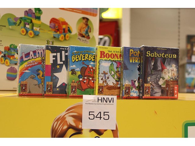 Diverse kaartspellen 999 games w.o. l.a.m.a., flits, beverbende, bonanza, pompen of verzuipen en saboteur. - afbeelding 1 van  2