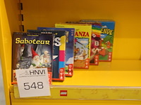Diverse kaartspellen 999 games w.o. l.a.m.a., flits, beverbende, boonanza, pompen of verzuipen en saboteur. - afbeelding 1 van  2