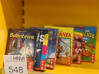 Diverse kaartspellen 999 games w.o. l.a.m.a., flits, beverbende, boonanza, pompen of verzuipen en saboteur. - afbeelding 2 van  2