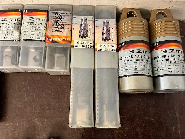 Diverse kernboren (23x) - afbeelding 3 van  14