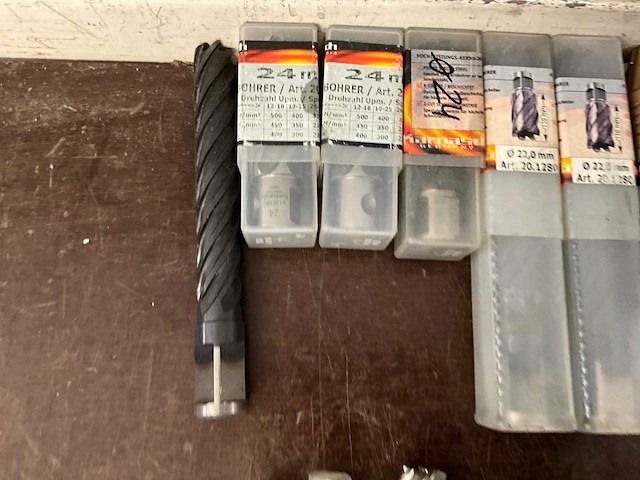 Diverse kernboren (23x) - afbeelding 6 van  14