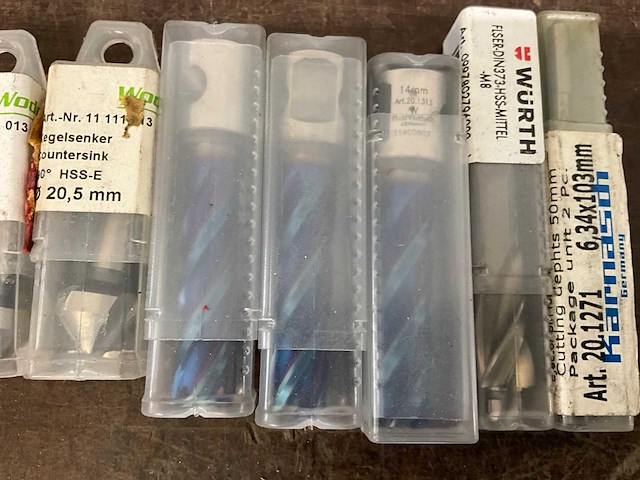 Diverse kernboren (23x) - afbeelding 9 van  14