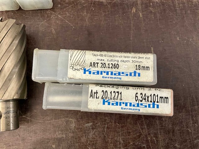 Diverse kernboren (23x) - afbeelding 13 van  14