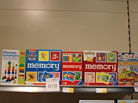 Diverse kinderspellen w.o. ravensburger memory, 5 stuks. - afbeelding 1 van  1