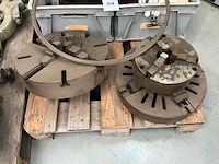 Diverse klauwplaten & draaibank onderdelen - afbeelding 2 van  5