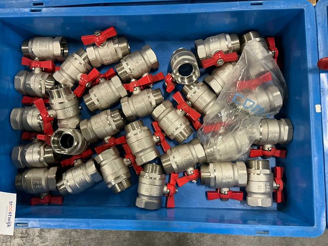 Diverse kogelkranen (70x) - afbeelding 4 van  5
