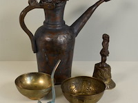 Diverse koperen items - afbeelding 1 van  15