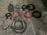 Diverse (kracht) stroomkabels (10x) - afbeelding 1 van  8