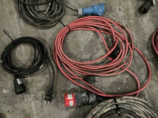 Diverse (kracht) stroomkabels (10x) - afbeelding 6 van  8