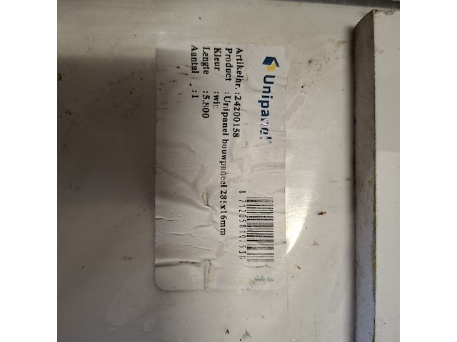 Diverse kunststof profielen en vensterbanken, o.a. unipanel - afbeelding 5 van  22