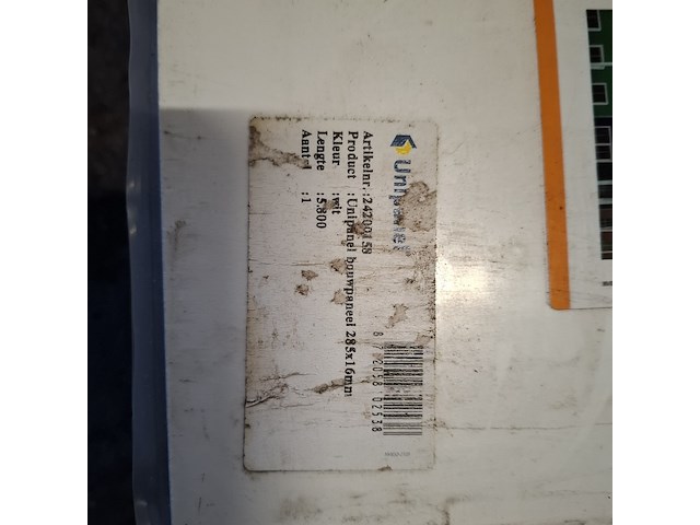 Diverse kunststof profielen en vensterbanken, o.a. unipanel - afbeelding 6 van  22