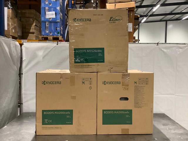 Diverse kyocera printers (3x) - afbeelding 1 van  4