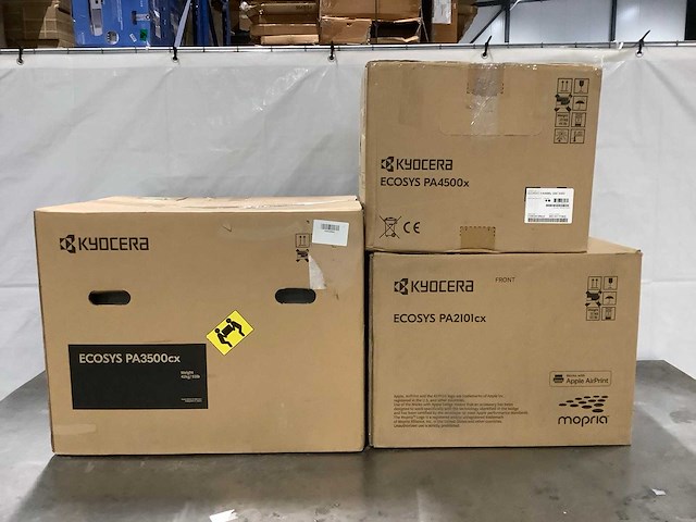 Diverse kyocera printers (3x) - afbeelding 1 van  4