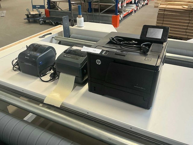Diverse labelprinter (2x) en hp printer - afbeelding 1 van  5