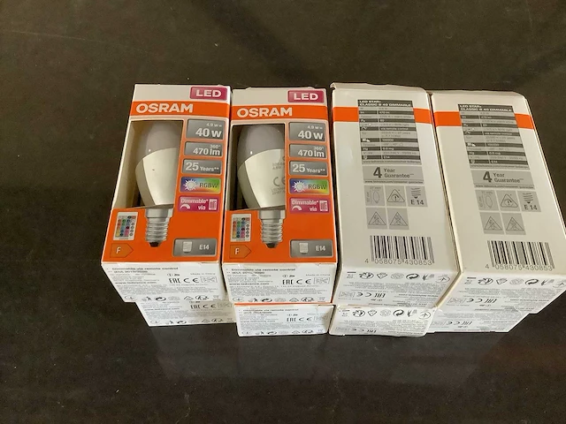 Diverse lampen in originele doos(227x) - afbeelding 60 van  71