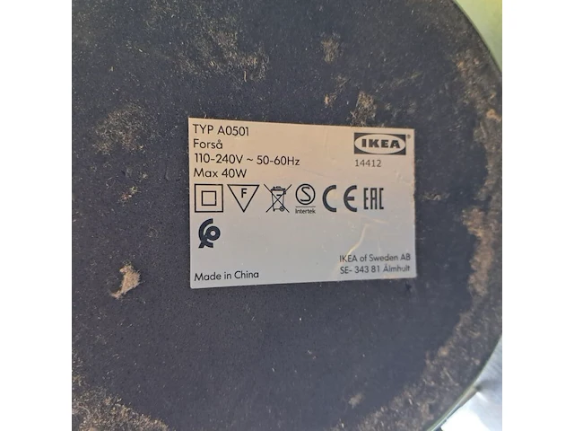 Diverse lampen & ventilator, ikea, nedis - afbeelding 14 van  14
