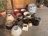 Diverse lampenkappen (17x) - afbeelding 10 van  15