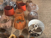 Diverse lampenkappen (22x) - afbeelding 2 van  12
