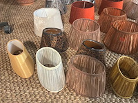 Diverse lampenkappen (22x) - afbeelding 8 van  12