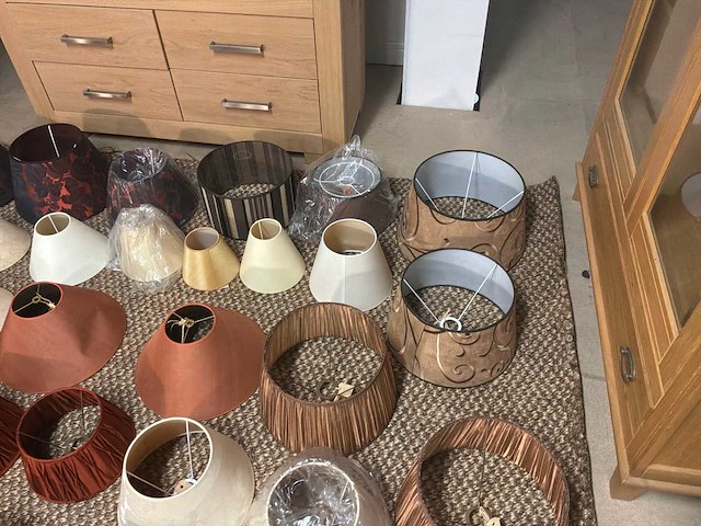 Diverse lampenkappen (65x) - afbeelding 3 van  36