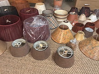 Diverse lampenkappen (65x) - afbeelding 19 van  36