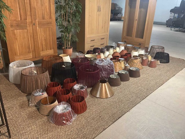 Diverse lampenkappen (65x) - afbeelding 30 van  36