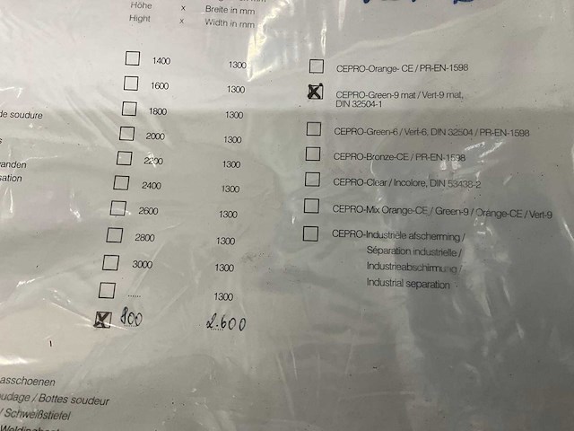 Diverse lasdoeken (3x) - afbeelding 6 van  6