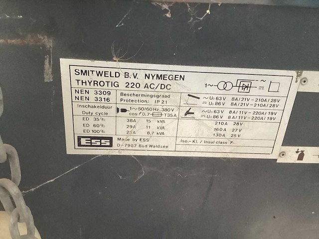 Diverse lasmachines (3x) - afbeelding 17 van  19