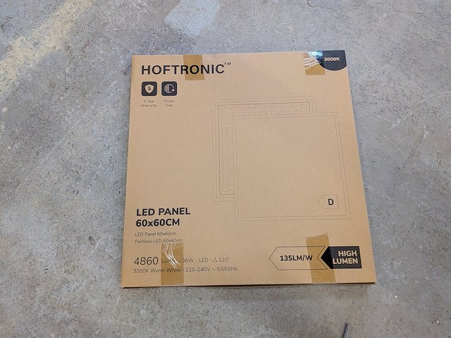 Diverse led panelen, hoftronic, 4860 - afbeelding 4 van  7