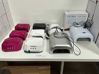 Diverse led/uv nagellampen (11x) - afbeelding 1 van  5