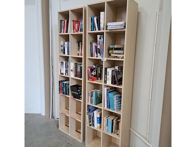 Diverse leesboeken inclusief boekenkasten - afbeelding 1 van  9
