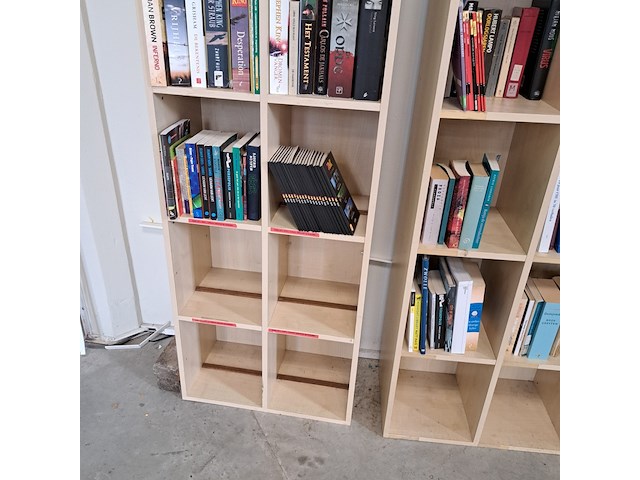 Diverse leesboeken inclusief boekenkasten - afbeelding 9 van  9
