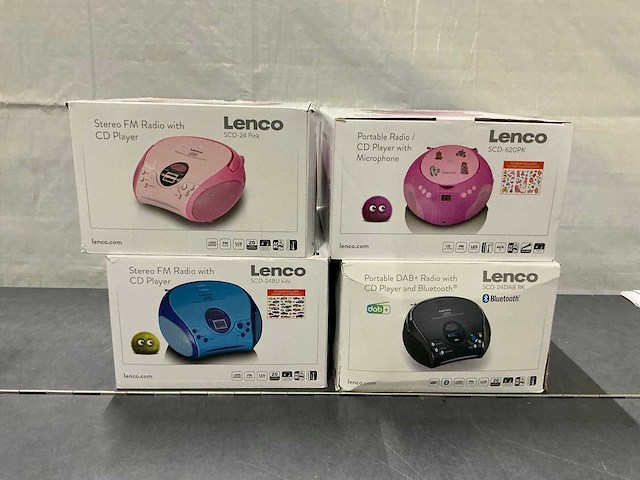 Diverse lenco cd spelers (4x) - afbeelding 1 van  5