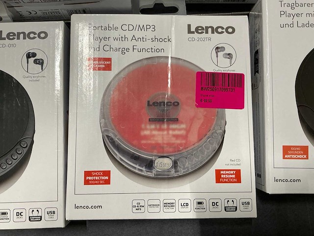 Diverse lenco discmans (5x) - afbeelding 5 van  6