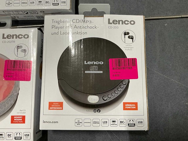 Diverse lenco discmans (5x) - afbeelding 6 van  6