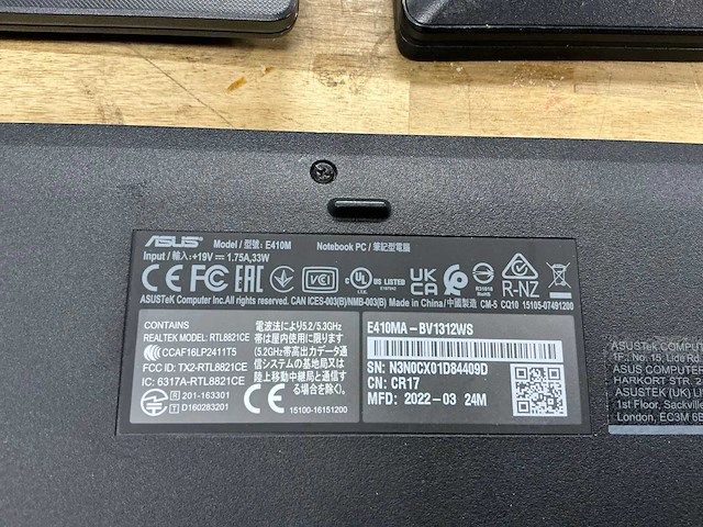 Diverse lenovo/asus laptops (3x) - afbeelding 5 van  5