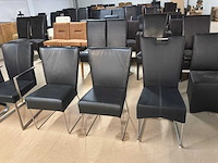 Diverse leren eetkamerstoel (5x) - afbeelding 10 van  13