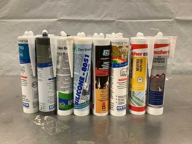 Diverse lijm & kit (15x) - afbeelding 1 van  5