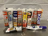 Diverse lijm & kit (17x) - afbeelding 1 van  6