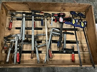 Diverse lijmklemmen (18x)