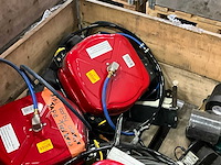 Diverse luchtslanghaspels (4x) - afbeelding 2 van  5