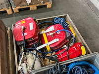 Diverse luchtslanghaspels (5x) - afbeelding 2 van  4