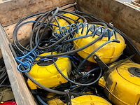 Diverse luchtslanghaspels (8x) - afbeelding 6 van  7