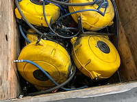 Diverse luchtslanghaspels (8x) - afbeelding 7 van  7