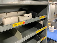 Diverse machine en onderdelen in 6 vakkenkasten - afbeelding 3 van  11